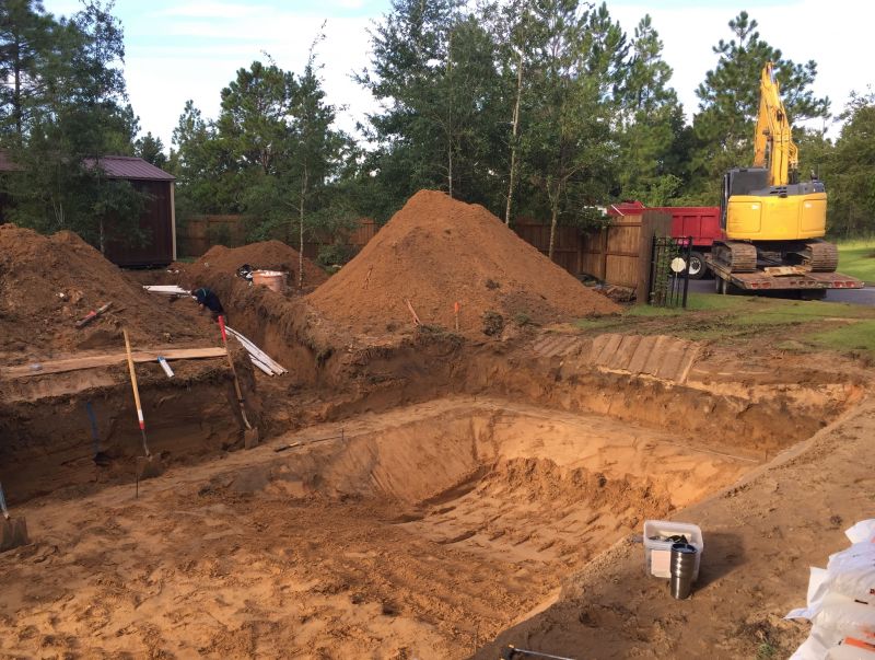 Excavation Site Progress