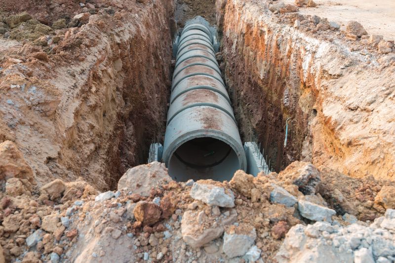 Drainage Trench Installation in Atlanta, GA